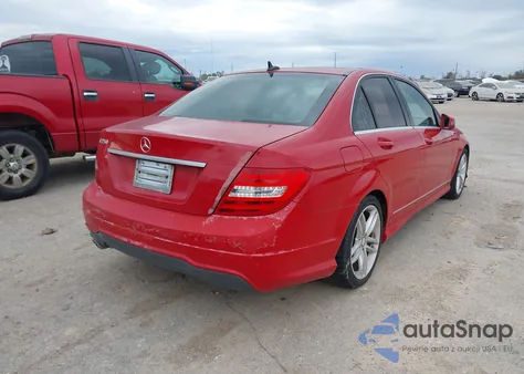 2013 Mercedes-Benz C 250 Luxury/Sport from USA, damaged, VIN WDDGF4HB1DA774452